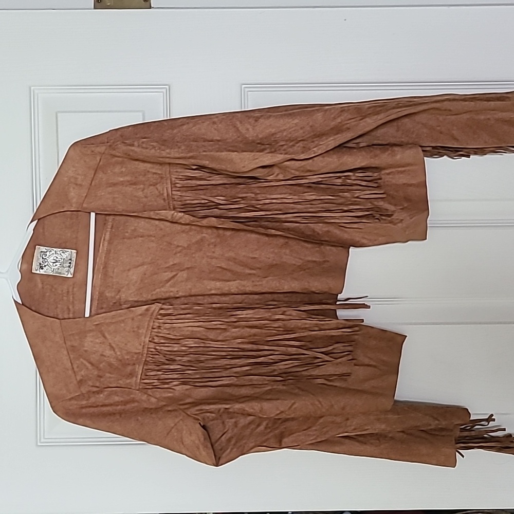 Fringe coat